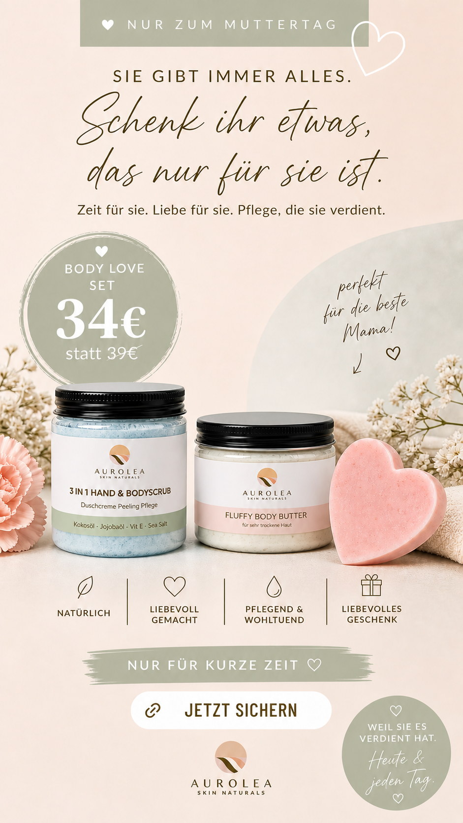Special Set " Bodylove"10% Ersparnis💚