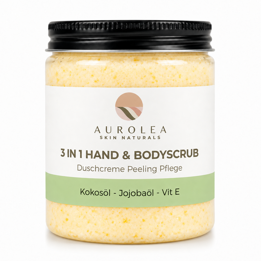 2 in 1 Hand & Bodyscrub Duft: Mango loves Mandarin ( Fruchtig-frisch mit Mango & spritziger Mandarine )